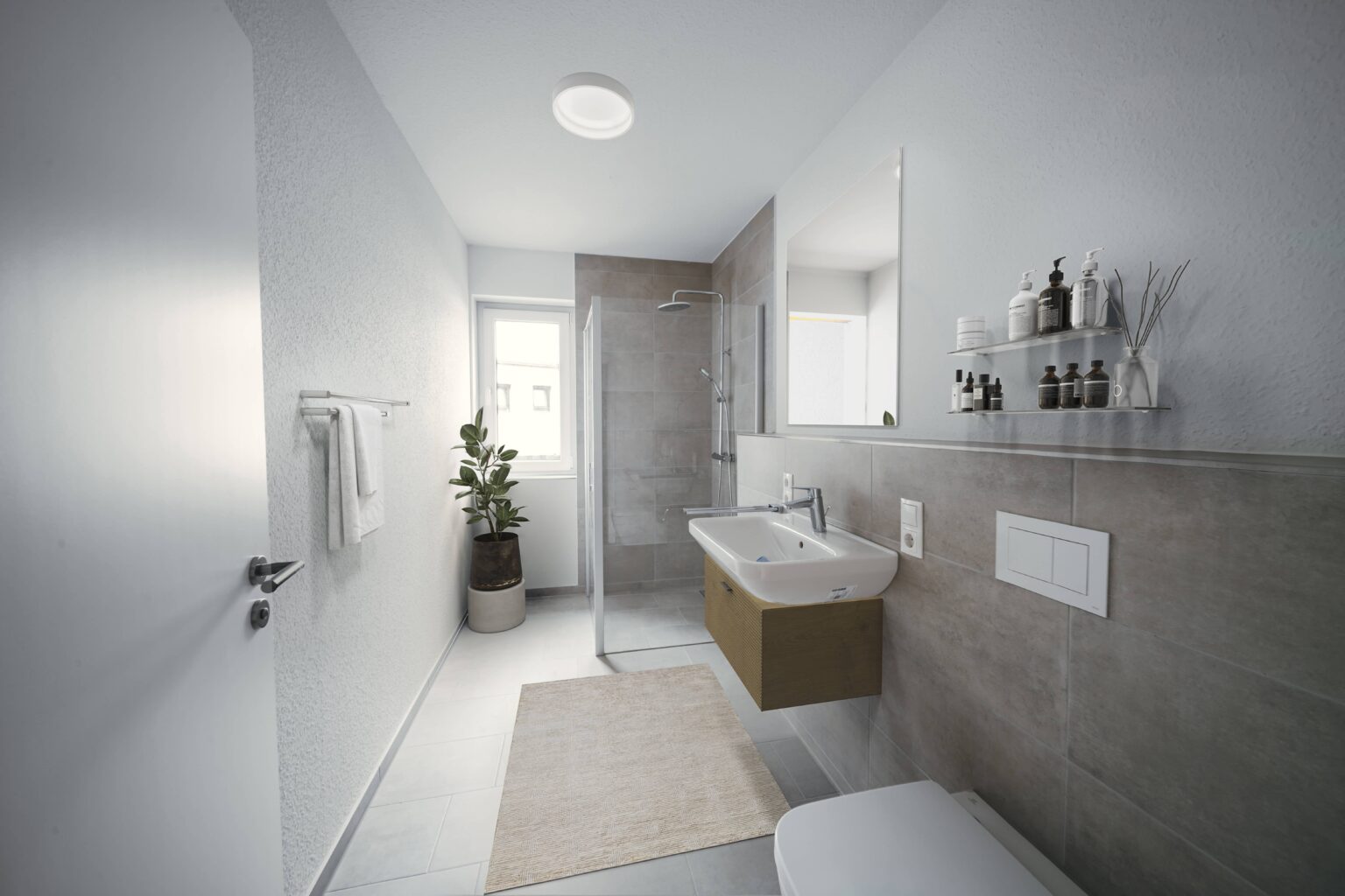 Badezimmer – Wohneinheit 01